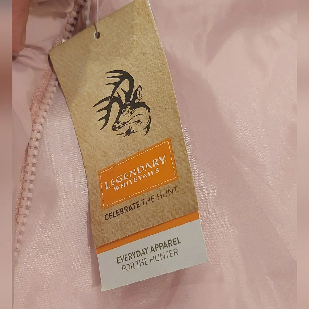 Legendary Whitetails Light Pink Vest with Yellow Toggles - Picture 9 of 9